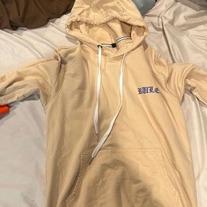 Tan Graphic Hoodie